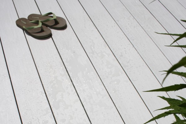 Террасная доска из ДПК Terrapol Практик моноколор Жемчуг (под заказ) купить в Новосибирске