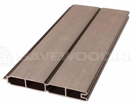 Заборный профиль из ДПК Savewood SW Agger матовый терракот купить в Новосибирске