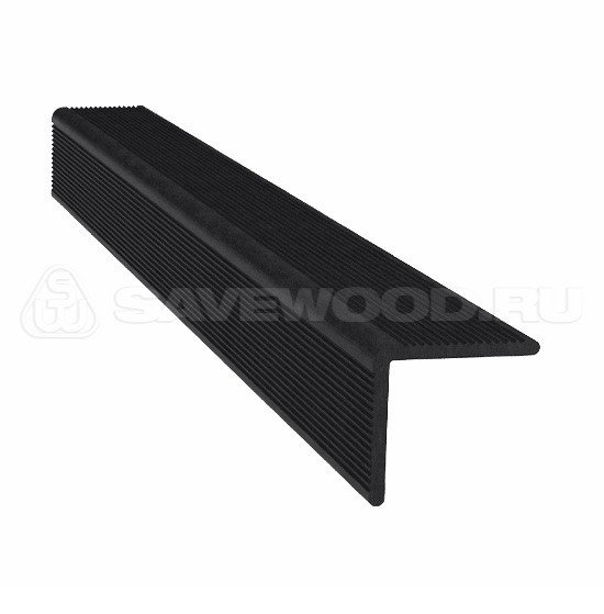 Уголок из ДПК Savewood – Чёрный купить в Новосибирске