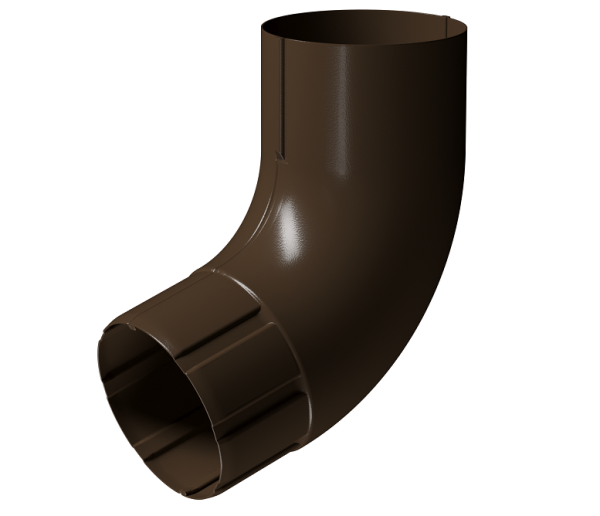 Колено 72° D90 Döcke STAL PREMIUM Каштан, (RAL 8017) купить в Новосибирске