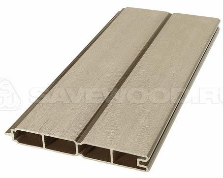 Заборный профиль из ДПК Savewood SW Agger матовый тик купить в Новосибирске