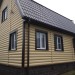 Сайдинг "blockhouse" под бревно, Престиж ВН-01, золотистый купить в Новосибирске