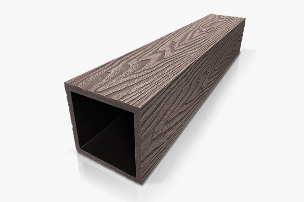 Столб ДПК Deckart 100×100 Венге купить в Новосибирске