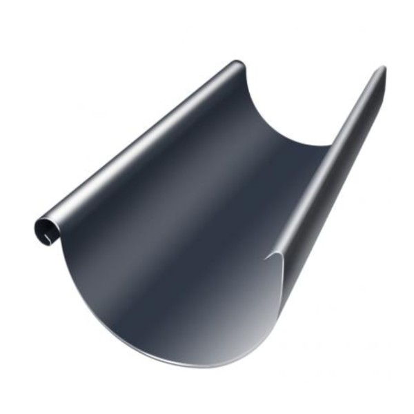 Водосток Grand Line 125x90 – Желоб 3м RAL 7024 купить в Новосибирске