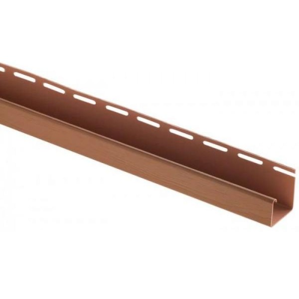 J-профиль Люкс Крашенный, T-15, ВН, Cветлый Дуб купить в Новосибирске