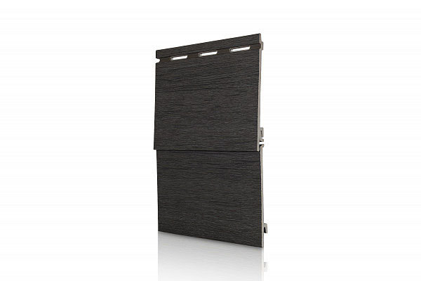 Вспененный сайдинг VOX KERRAFRONT WOOD DESIGN графит купить в Новосибирске