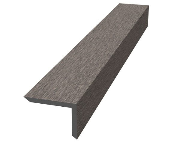 Уголок ДПК для террасной доски NauticPrime, 60x40x2900мм Венге купить в Новосибирске