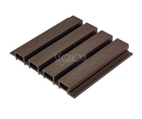 Доска фасадная ДПК 3D SEQUOIA co-extrusion BROWN купить в Новосибирске