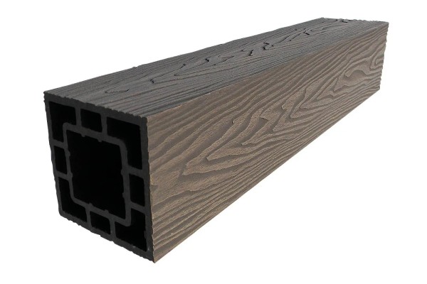 Столб опорный ДПК Deckart 125×125 Венге купить в Новосибирске