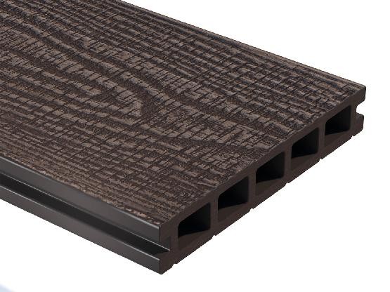 Террасная доска из ДПК WOODVEX Expert Antique Wenge купить в Новосибирске