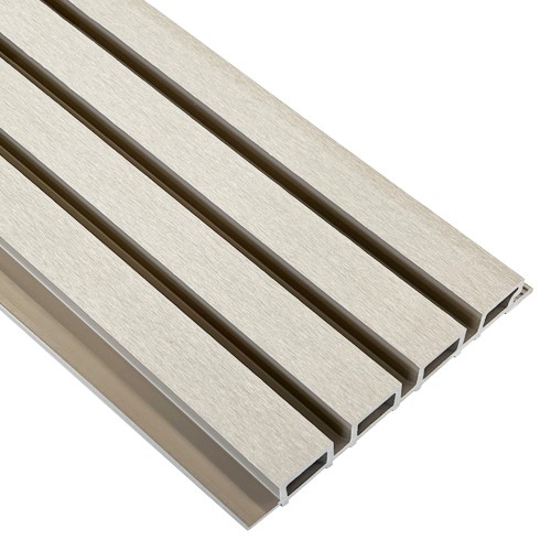 Фасадная реечная панель EasyDecking Wood-X 219х26 Бежевый купить в Новосибирске
