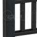 Комплект крышка/юбка для столба SEQUOIA BLACK купить в Новосибирске