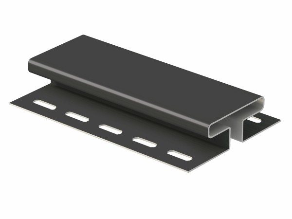 H-планка Ю-пласт Классика графитовая купить в Новосибирске