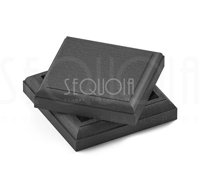 Комплект крышка/юбка для столба SEQUOIA GRAY купить в Новосибирске