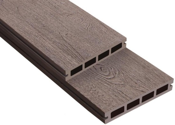 Террасная доска ДПК Outdoor 3D NEVADA/CALIFORNIA BROWN коричневая микс купить в Новосибирске
