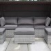 Диван-Трансформер AFINA плетеный из иск. ротанга AFM-320G Grey купить в Новосибирске