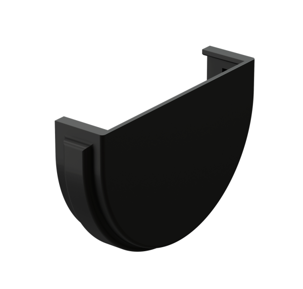 Заглушка желоба Docke Premium ПВХ - Карбон купить в Новосибирске