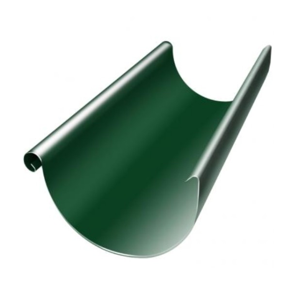 Водосток Grand Line 125x90 – Желоб 3м RAL 6005 купить в Новосибирске