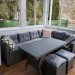 Комплект мебели AFINA плетеной из иск. ротанга AFM-307G-Grey купить в Новосибирске