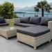 Комплект мебели AFINA плетеной из иск. ротанга YR821G Grey/Grey купить в Новосибирске