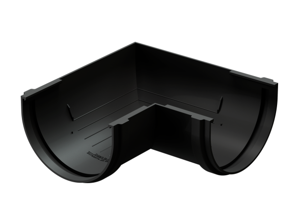 Угол желоба универсал 90˚ Docke Premium ПВХ - Карбон купить в Новосибирске