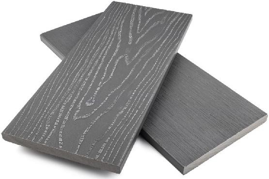 Заборная доска ДПК полнотелая NanoWood Серый купить в Новосибирске