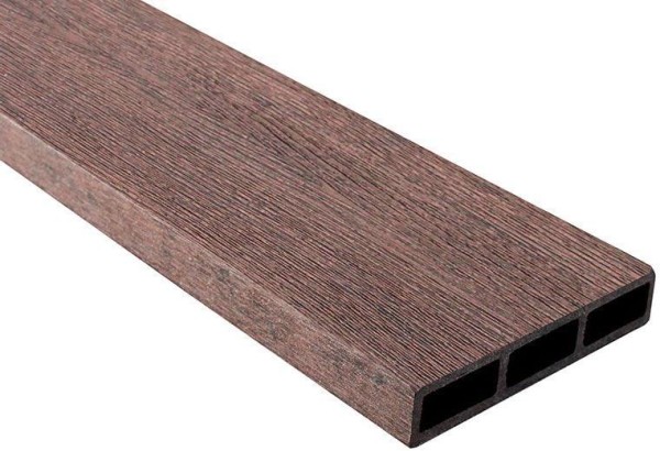 Доска 3D ДПК Outdoor STORM BROWN коричневая микс купить в Новосибирске