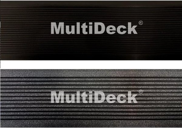 Террасная доска из ДПК MultiDeck  Черный бархат купить в Новосибирске
