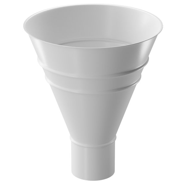 Воронка водосборная Döcke STAL PREMIUM, Пломбир купить в Новосибирске