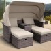 Комплект мебели AFINA плетеной из иск. ротанга AFM-330B Brown купить в Новосибирске