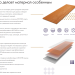 Фибросайдинг DECOVER 3600 x 190 x 8 мм Snow купить в Новосибирске