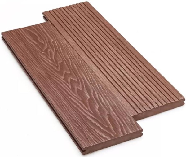 Террасная доска ДПК Deckart Monolit 3D Тик купить в Новосибирске