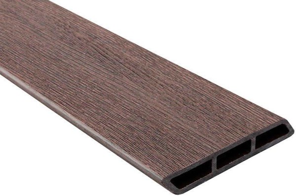 Доска Ромбус 3D ДПК Outdoor STORM BROWN коричневая микс купить в Новосибирске