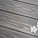 Террасная доска из ДПК Terrapol Смарт 3D Полнотелая с пазом Черное дерево купить в Новосибирске