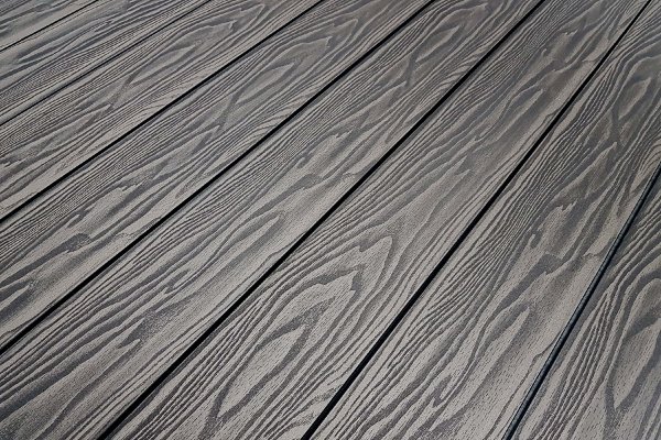 Террасная доска из ДПК Terrapol Смарт 3D Полнотелая с пазом Черное дерево купить в Новосибирске