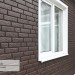 Фасадная панель Ю-Пласт Стоун Хаус Кирпич Коричневый купить в Новосибирске