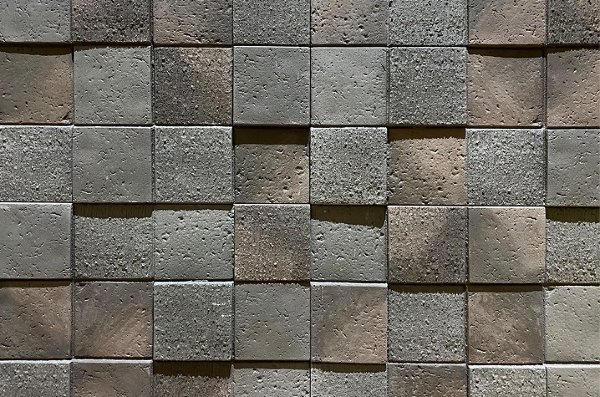 Фиброцементные панели КАНЬОН коллекция 3D-МОЗАЙКА 45 купить в Новосибирске