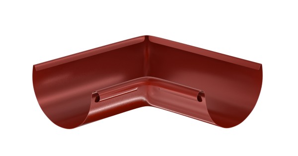 Водосток Aquasistem, система 125x90 - Угол желоба, внутренний 90° RR 29 Бургундский купить в Новосибирске