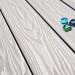 Террасная доска из ДПК Terrapol Смарт 3D Полнотелая с пазом Дуб беленый купить в Новосибирске