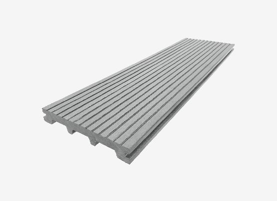 Террасная доска из ДПК RusDecking Unodeck Titanio - Серый купить в Новосибирске