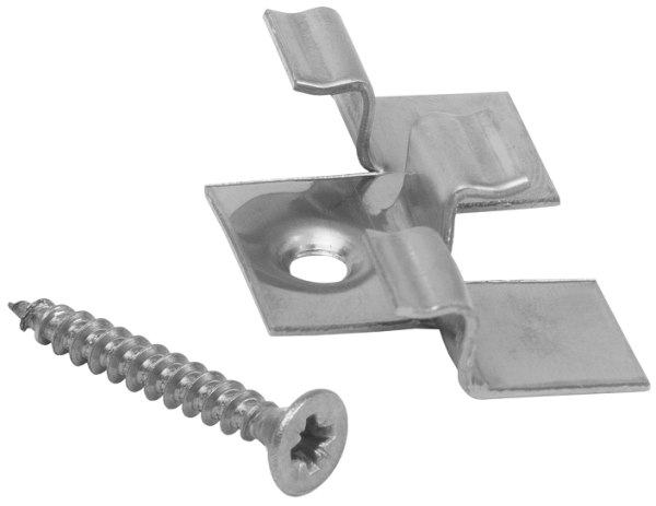Клипса с саморезом,Grinder бесшовный монтаж 2 mm купить в Новосибирске