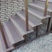 Ступень ДПК Outdoor Havana/Вельвет полнотелая серая  микс купить в Новосибирске