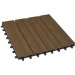 Садовый паркет дпк CM Garden Modern, 300х300 мм, PATINA BROWN (Патина коричневый) купить в Новосибирске