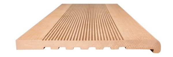 Ступени Полнотелые из ДПК NanoWood - Карамель купить в Новосибирске