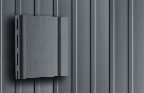 Сайдинг Вертикальный Grand Line Acryl Графит купить в Новосибирске