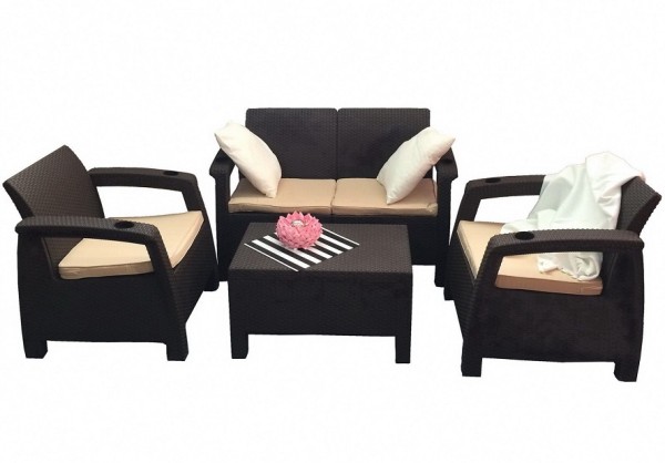 Комплект Yalta Terrace Set венге купить в Новосибирске