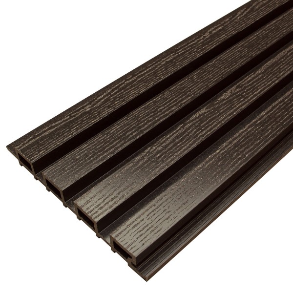 Фасадная доска из ДПК Faynag Wood Рейка Венге купить в Новосибирске