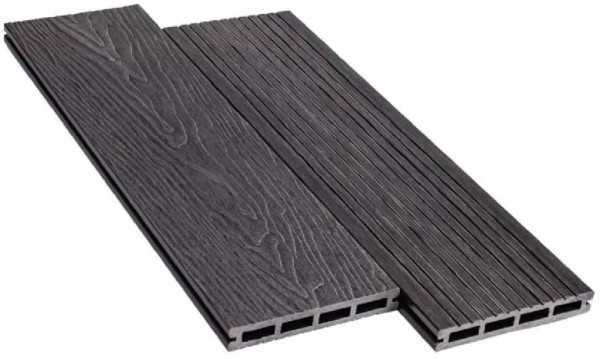 Террасная доска ДПК Deckart Praktik Pro Графит купить в Новосибирске