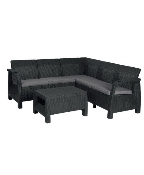 Угловой диван  Yalta Corner Set (столик в комплект не входит) купить в Новосибирске