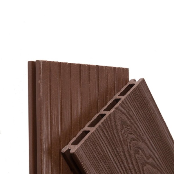 Террасная доска из ДПК ECODECKING Комфорт 3D Шоколад купить в Новосибирске